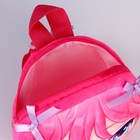 Рюкзак детский для девочки «Аниме», плюшевый, цвет розовый - фото 4123252