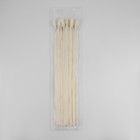 Молния потайная, №3, неразъёмная, замок автомат, хлопок, 40 см, цвет слоновая кость, цена за 1 штуку (комплект 10 шт) - фото 23325059