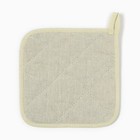 Прихватка «Доляна. Зверьки», 17×17 см, 35% хлопок, 65% п/э, ватин 250 г/м² - фото 23418590