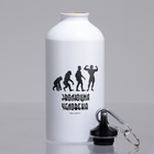 Бутылка для воды «Эволюция», 500 мл - фото 8564653