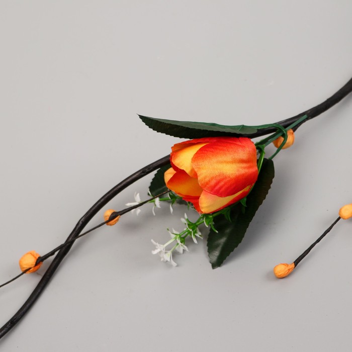 Декор тинги "Праздничные тюльпаны" 150 см, микс