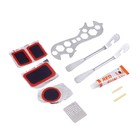 Набор для велосипеда 3 в 1: ремонтный набор, велосипедный ключ, сумка - Фото 9