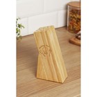 Подставка для ножей Cooking time, 11×6×20 см - Фото 2