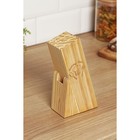 Подставка для ножей Cooking time, 11×6×20 см - Фото 3