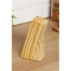 Подставка для ножей Cooking time, 11×6×20 см - Фото 4