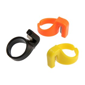 Наперсток-кольцо ТУНДРА, для обрезки ниток, лески, проводов, 3 шт.