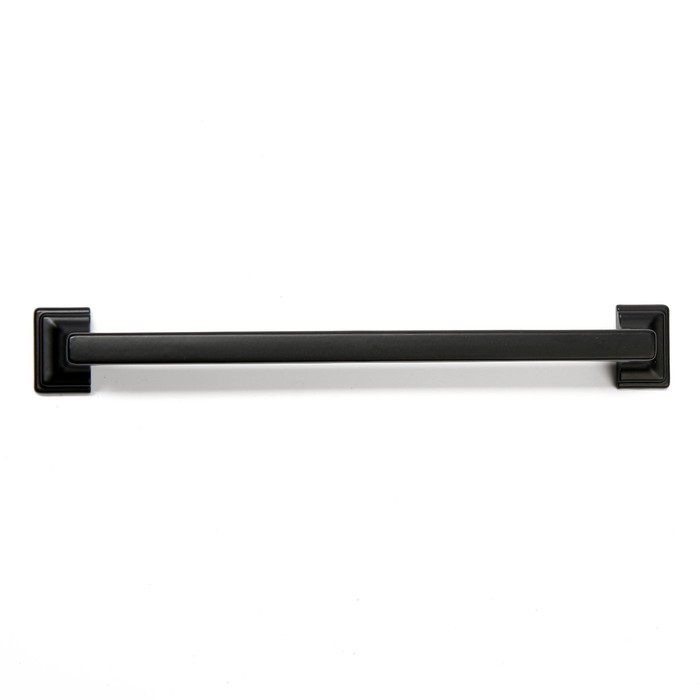 Ручка скоба CAPPIO, цинк, м/о 160 мм, цвет черный