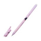 Стираемая ручка, гелевая, синий стержень, узел 0.35 мм, МИКС - Фото 3