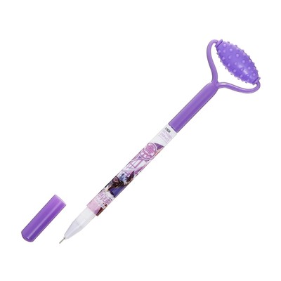 Ручка-прикол Calligrata «Массажёр», синий стержень, гелевая, МИКС