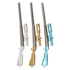 Ручка-прикол Calligrata «Винтовка», с подсветкой, синий/чёрный стержень, гелевая, МИКС - Фото 5