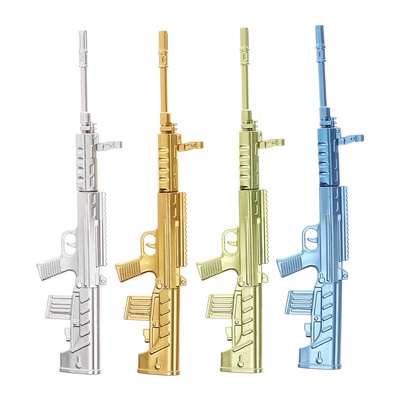 Ручка-прикол Calligrata «Автомат», синий стержень, гелевая, МИКС