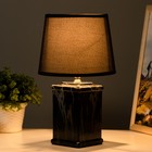 Настольная лампа "Лианн" Е14 40Вт черный 18,8х17,8х30,5 см RISALUX - Фото 2