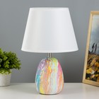 Настольная лампа "Косетт" Е27 40Вт разноцветный 22,5х22,5х32,5 см RISALUX - фото 3104102
