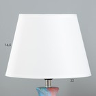 Настольная лампа «Корин» Е27 40 Вт синий-фиолетовый 22.5×22.5×32.5 см RISALUX - Фото 3