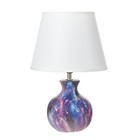 Настольная лампа «Корин» Е27 40 Вт фиолетовый 22.5×22.5×32.5 см RISALUX - Фото 6