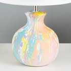 Настольная лампа «Корин» Е27 40 Вт разноцветный 22.5×22.5×32.5 см RISALUX - Фото 4