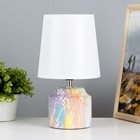 Настольная лампа "Колет" Е27 40Вт разноцветный 16,5х16,5х29 см - фото 4199166