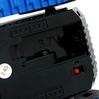 Танк радиоуправляемый MOKA, стреляет гелевыми пулями, цвет синий - Фото 5