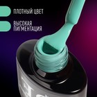 Гель лак для ногтей, неоновый, трехфазный, 8 мл, LED/UV, зелёный (28) - Фото 2