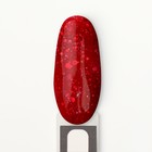 Гель лак для ногтей «RED BOOM», с блёстками, 3-х фазный, 8 мл, LED/UV, цвет (85) - Фото 11
