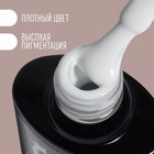 Гель лак для ногтей нюдовый, трехфазный, 8 мл, LED/UV, белый (01) - Фото 2