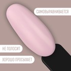 Гель лак для ногтей нюдовый, трехфазный, 8 мл, LED/UV, розовый (06) - Фото 4