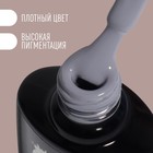 Гель лак для ногтей «DELICATE NUDE», 3-х фазный, 8 мл, LED/UV, цвет серый (15) - Фото 2