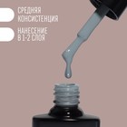 Гель лак для ногтей «DELICATE NUDE», 3-х фазный, 8 мл, LED/UV, цвет серый (52) - Фото 3