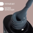 Гель лак для ногтей «DELICATE NUDE», 3-х фазный, 8 мл, LED/UV, цвет графит (53) - Фото 2