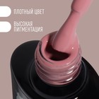 Гель лак для ногтей нюдовый, трехфазный, 8 мл, LED/UV, розовый (82) - Фото 2