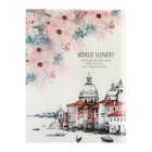 Папка формат А4, с 40 прозрачными файлами «Город», МИКС - Фото 3