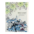 Папка формат А4, с 40 прозрачными файлами «Город», МИКС - Фото 4