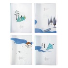 Папка формат А4, с 40 прозрачными файлами «Река», МИКС - Фото 2