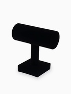 Подставка для часов и браслетов QF «Мини», флок, 7.5×13.5×13.5 см, чёрная - Фото 4