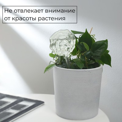 Автополив для комнатных растений «Цветок», 140 мл, ПВХ, Greengo