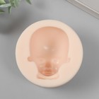 Молд силикон "Лицо младенца" №2 6,5х5,5х3,5 см - Фото 2
