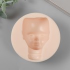 Молд силикон "Лицо младенца" №27 8,1х5,5х3 см - Фото 2
