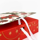 Коробка складная двухсторонняя «Новогодние игрушки», 20 х 18 х 5 см - Фото 5