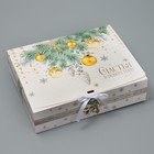 Коробка подарочная «Белая сказка », 31 х 24.5 х 8 см, Новый год - фото 8409292