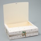 Коробка подарочная «Белая сказка », 31 х 24.5 х 8 см - Фото 2