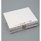 Коробка подарочная «Белая сказка », 31 х 24.5 х 8 см - Фото 5