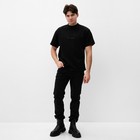 Футболка мужская MIST Men's casual размер 48, чёрный - Фото 2