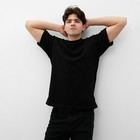 Футболка мужская MIST Men's casual размер 48, чёрный - Фото 3