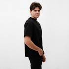 Футболка мужская MIST Men's casual размер 48, чёрный - Фото 4