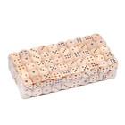 Кости игральные, 1.4 х 1.4 см, набор 100 шт, деревянные 10145522