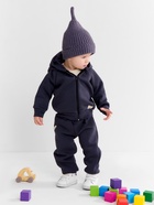 Костюм: толстовка и брюки «Крошка Я» Dino, рост 92-98, тёмно-серый - фото 27386463