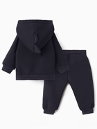 Костюм: толстовка и брюки «Крошка Я» Dino, рост 92-98, тёмно-серый - фото 30910492