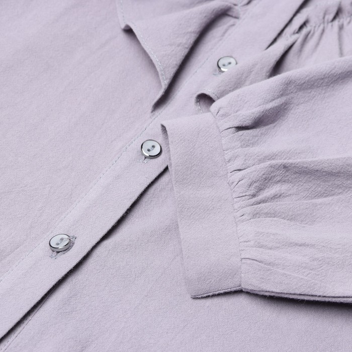 Блузка для девочки MINAKU цвет серый, рост 122 см