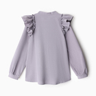 Блузка для девочки MINAKU цвет серый, рост 152 см - Фото 9