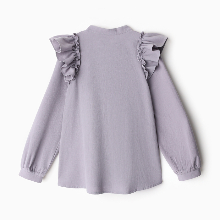 Блузка для девочки MINAKU цвет серый, рост 152 см